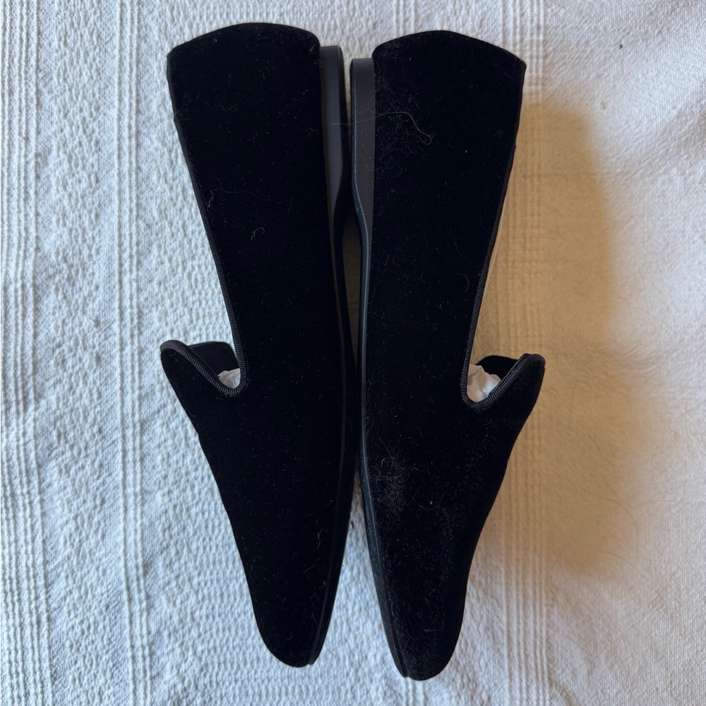 Birdies The Starling loafers size 9 black velvet - Picture 4 of 8